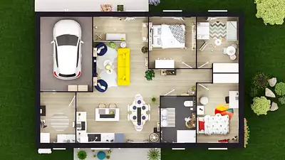 Maison neuve, 85 m²