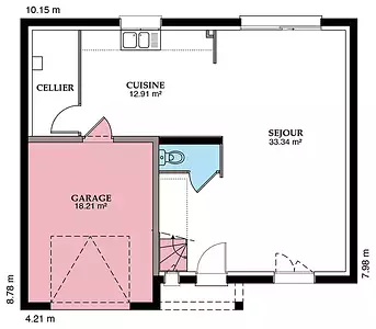 Maison neuve, 94 m²