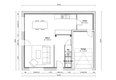 Maison neuve, 110 m²