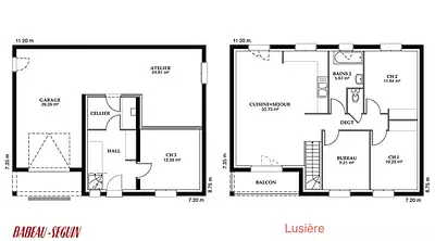 Maison neuve, 98 m²