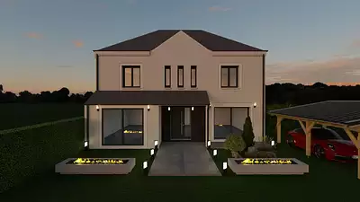 Maison neuve, 120 m²