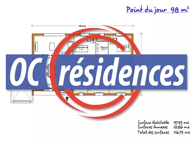 Maison neuve, 99 m² - Ginestas (11120)