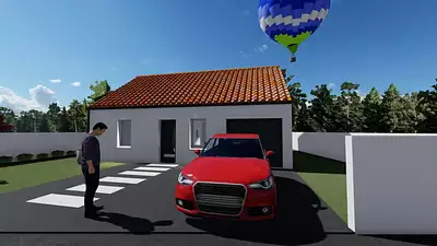 Maison neuve, 54 m²