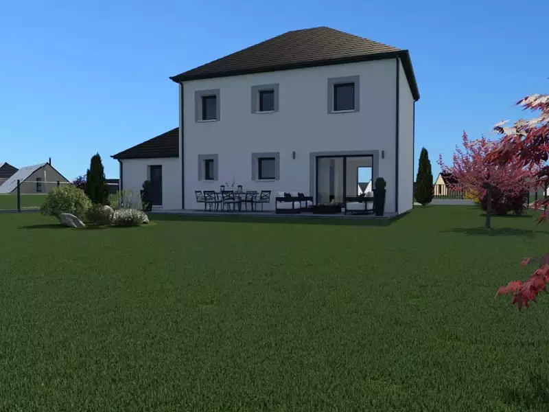 Maison neuve, 124 m² - Mézières-sur-Seine (78970)