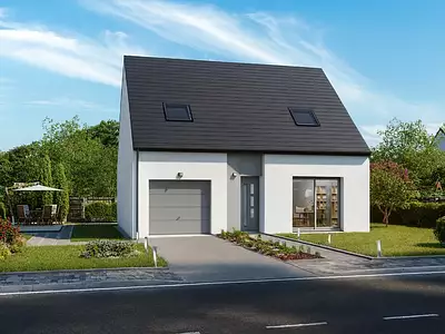 Maison neuve, 90 m²
