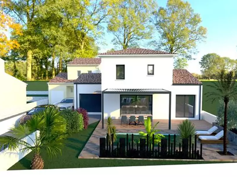 Maison neuve - Villeneuve-lès-Béziers (34500)