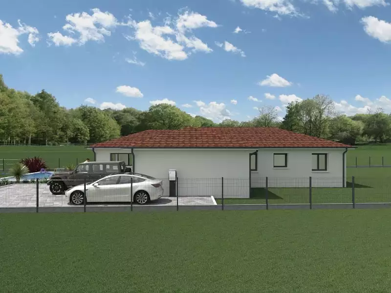 Maison neuve, 117 m² - Sandrans (01400)