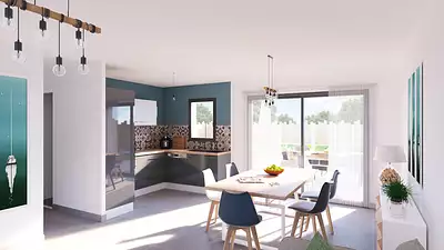 Maison neuve, 83 m²