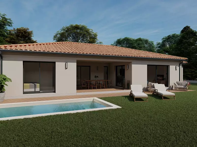 Maison neuve, 120 m² - Souillac (46200)
