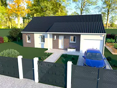 Maison neuve, 88,19 m²