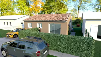 Maison neuve, 73 m²