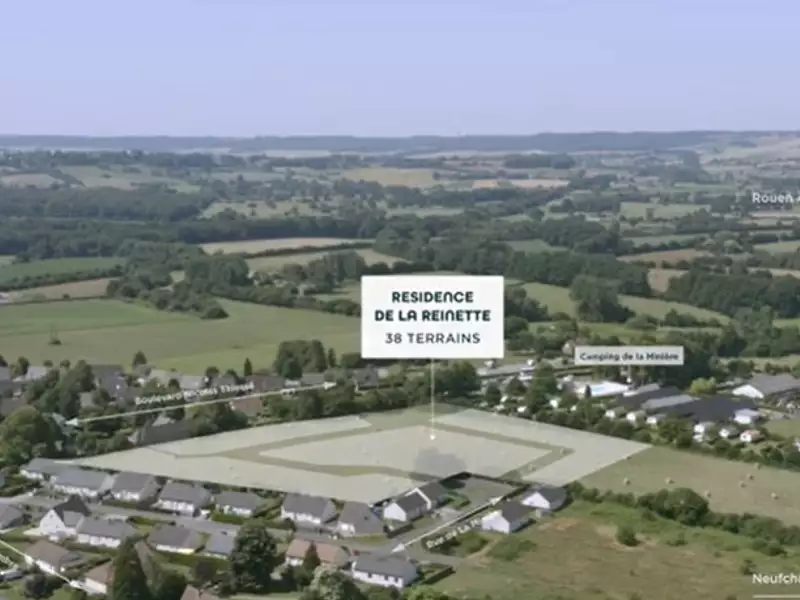 Terrain à bâtir, 539 m² - Forges-les-Eaux (76440)