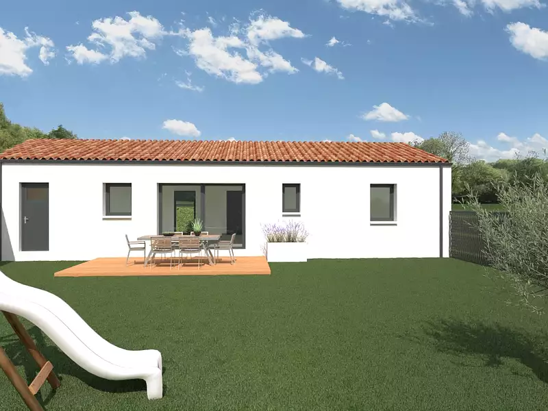 Maison neuve, 90 m² - Pont-Saint-Martin (44860)