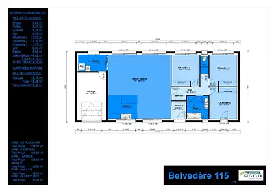 Maison neuve, 115 m²