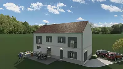 Maison neuve, 166 m²
