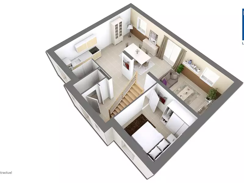 Maison neuve, 117 m² - Thoiry (78770)