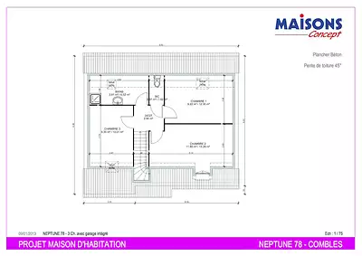 Maison neuve, 88 m²