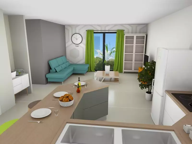 Maison neuve, 71 m² - Pont-l'Evêque (14130)