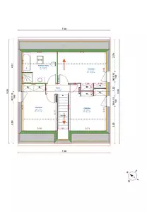 Maison neuve, 89 m²