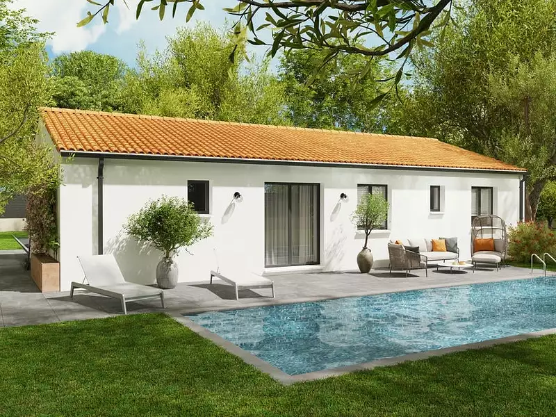 Maison neuve, 80 m² - Saint-Hilaire-de-Riez (85270)