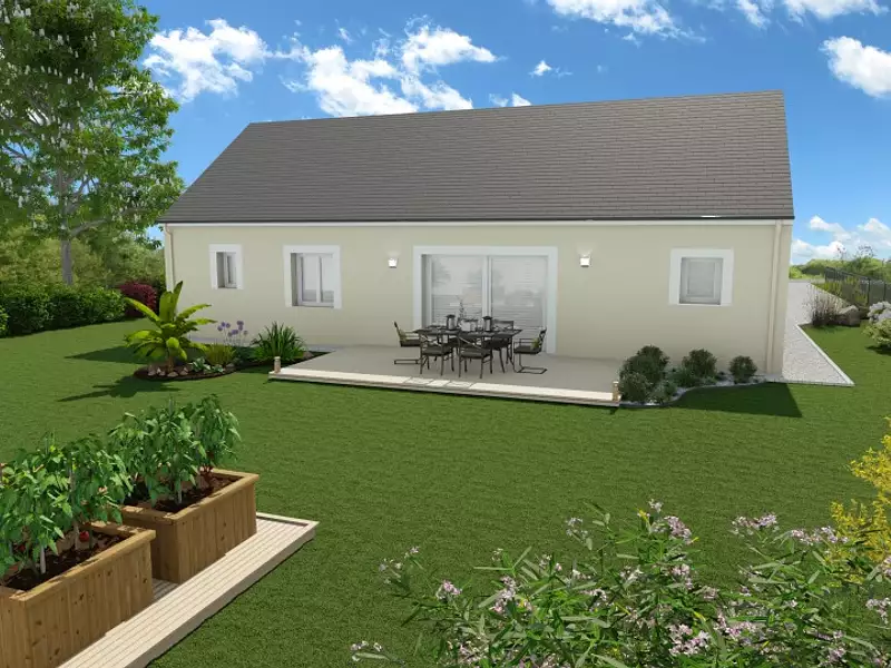 Maison neuve, 90 m² - Bourges (18000)