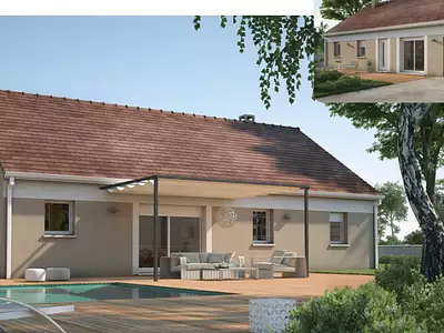 Maison neuve, 65 m²