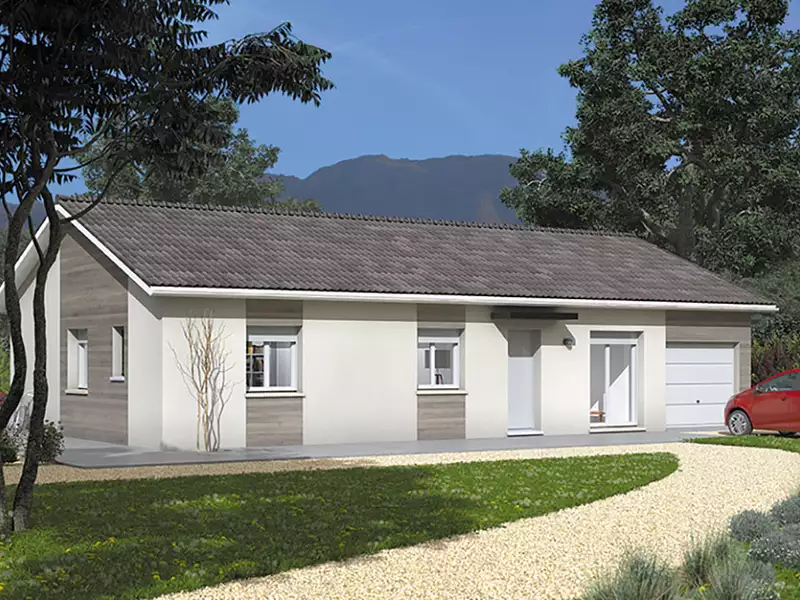 Maison neuve, 84 m² - Champdieu (42600)