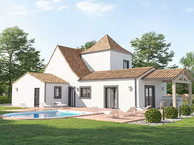 Maison neuve, 107 m²