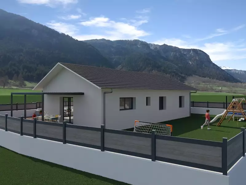 Maison neuve, 96 m² - Saint-Denis-lès-Bourg (01000)
