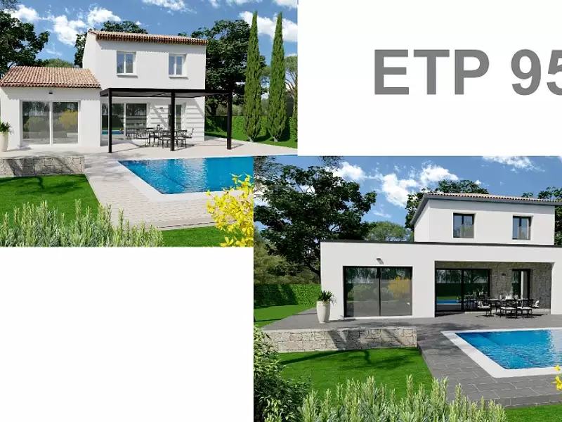 Maison neuve, 95 m² - Bagnols-en-Forêt (83600)
