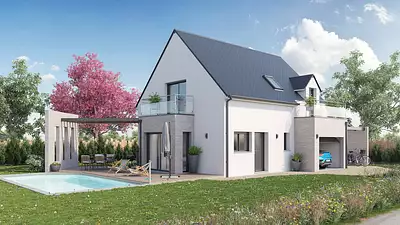 Maison neuve, 95 m²