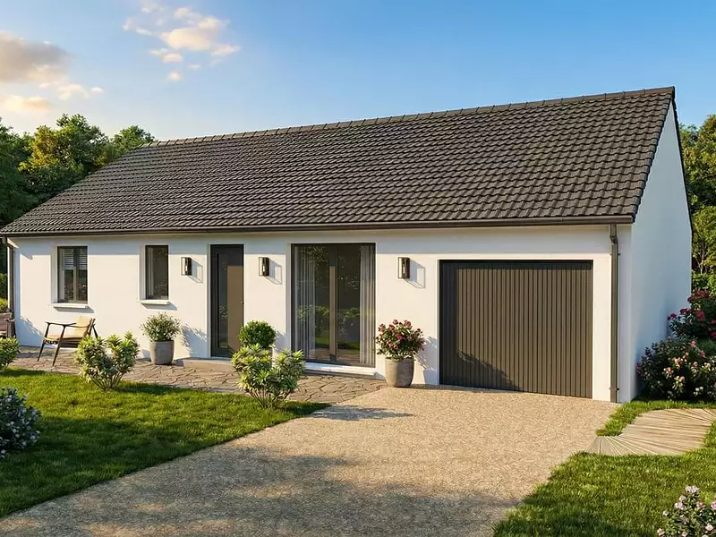 Maison neuve, 79 m² - Méreau (18120)