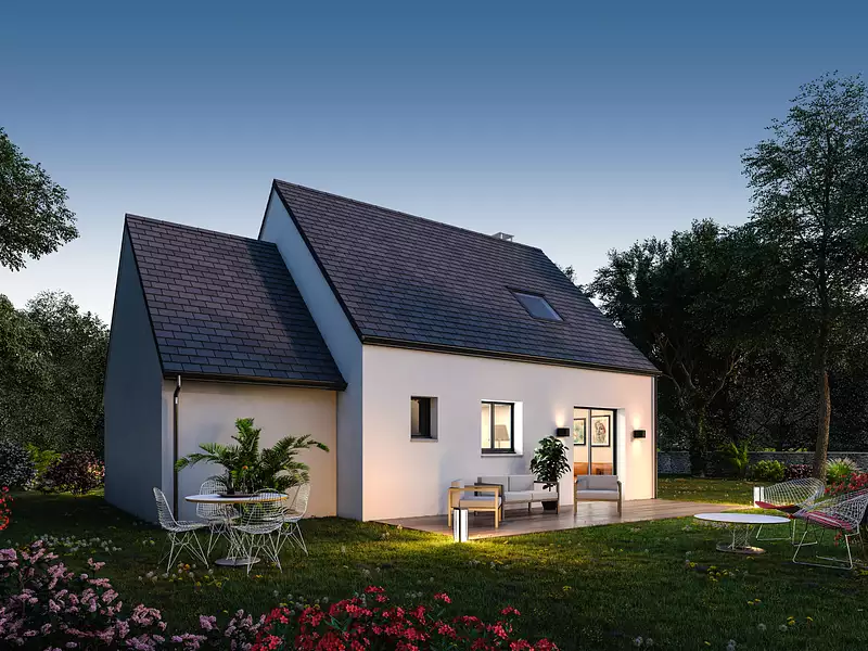 Maison neuve, 83,01 m² - Pîtres (27590)
