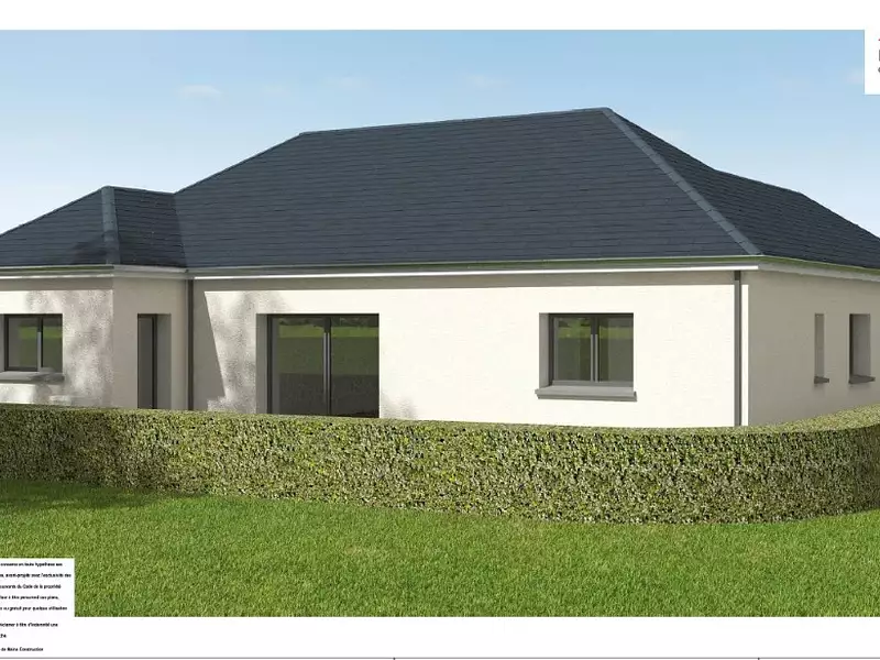 Maison neuve, 116 m² - Neuville-sur-Sarthe (72190)