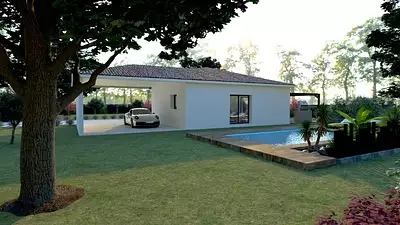 Maison neuve, 100 m²