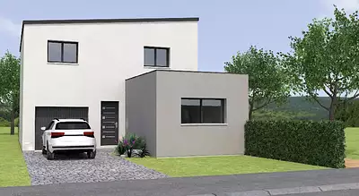 Maison neuve, 117 m²