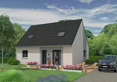 Maison neuve, 65,87 m²