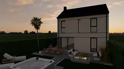 Maison neuve, 90 m²