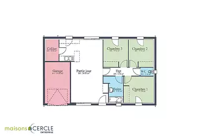 Maison neuve, 80 m²