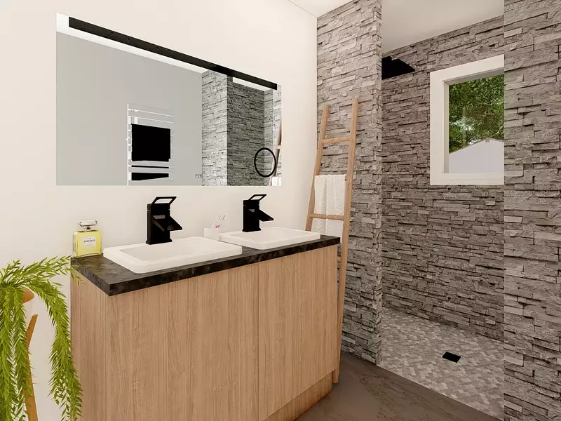 Maison neuve, 105 m² - Bougue (40090)
