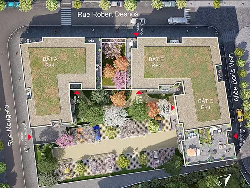 Place des Poètes - Pierrefitte-sur-Seine (93380)