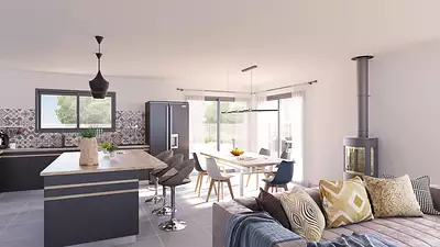 Maison neuve, 113 m²