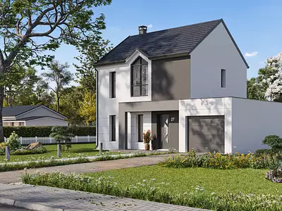 Maison neuve, 86,78 m²