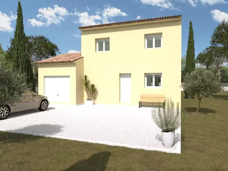 Maison neuve, 83 m² - Cuers (83390)