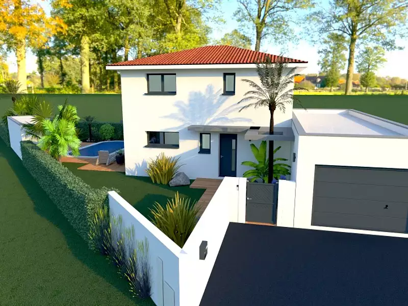 Maison neuve, 117 m² - Saint-Cyprien (66750)