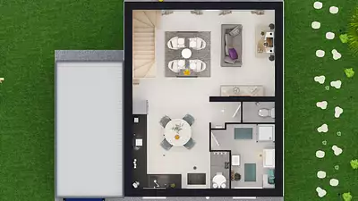 Maison neuve, 70,28 m²