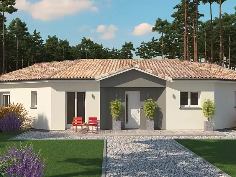 Maison neuve, 99 m² - Saint-Géry (24400)