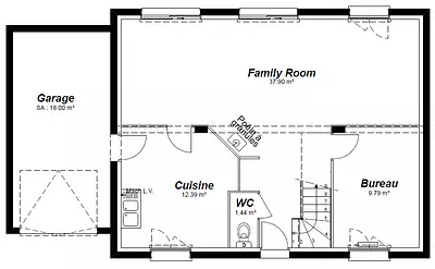 Maison neuve, 111 m²