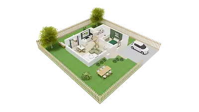 Maison neuve, 90,63 m²