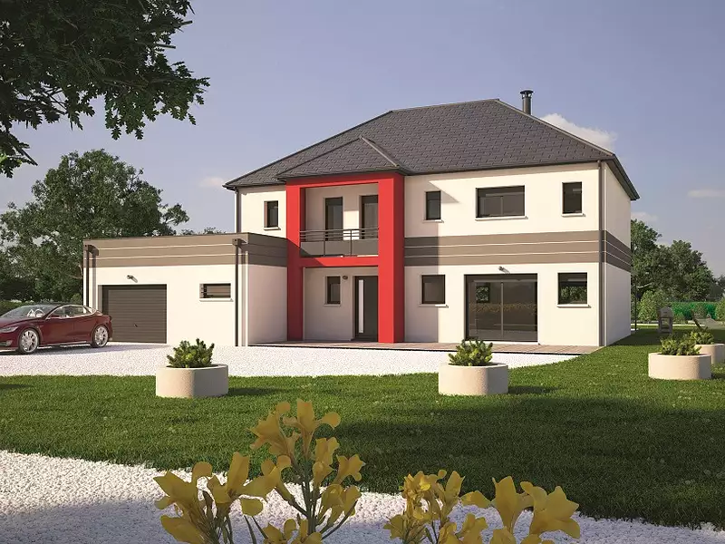 Maison neuve, 200 m² - Fresne-le-Plan (76520)